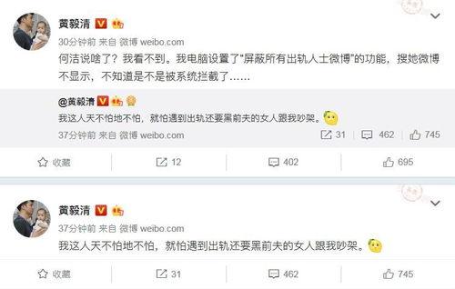 黄毅清爆料出轨视频播放,真相与舆论的漩涡